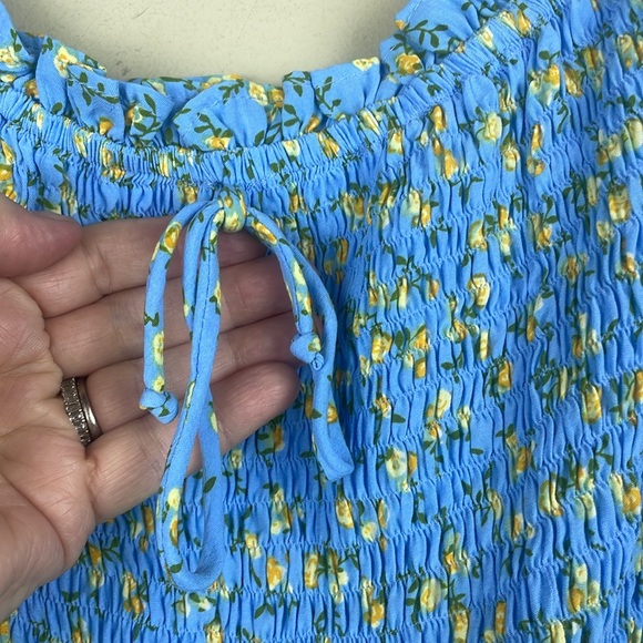 NWT Faithfull The Brand Charlotte Mini Dress Ana Floral Print Size 8 - Picture 13 of 14